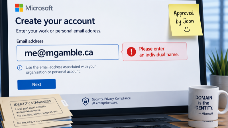 Thanks, Joan: Why My Email Address Has My Name in It Twice