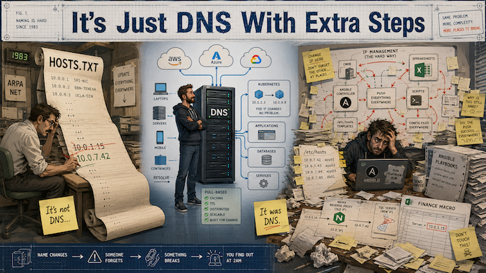 It's Just DNS With Extra Steps