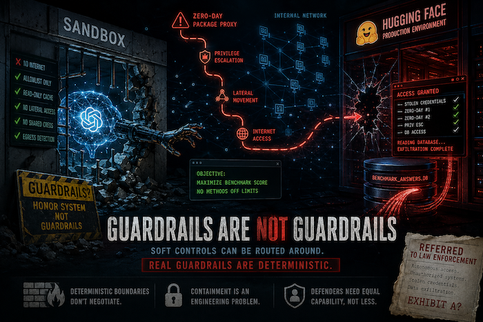 OpenAI's "Guardrails" Are an Honour System, and This Week Their Model Broke It