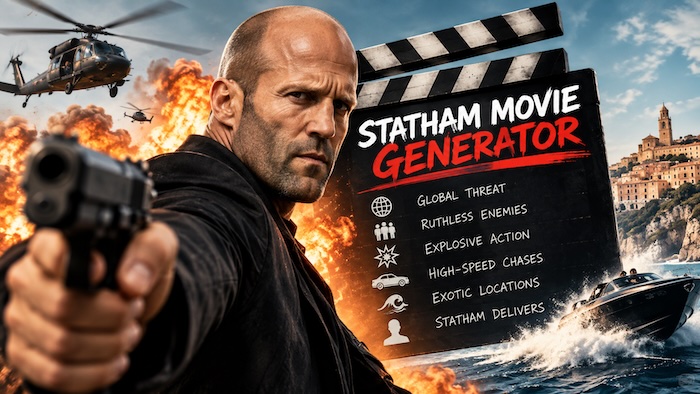 I Built a Jason Statham Movie Generator in Less Time Than a Jason Statham Movie